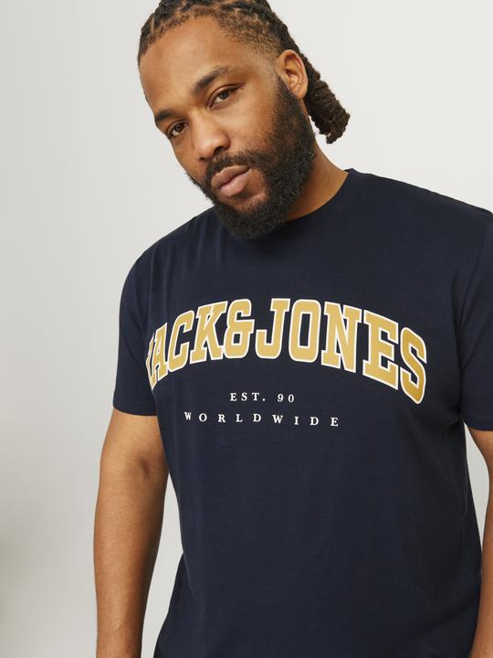 Produktbild Jack & Jones Jjecaleb Varsity Tee Ss O-Neck Noos Pls (4XL)