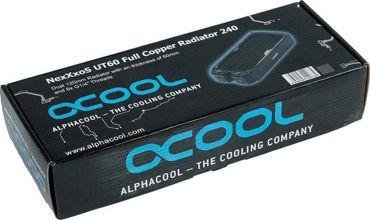 Image du produit Alphacool NexXxoS UT60 Full Copper 240mm (120 mm)