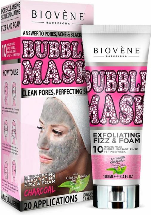 Biovenè BUBBLE MASK deep clearing facial treatment 100 ml (100 ml)