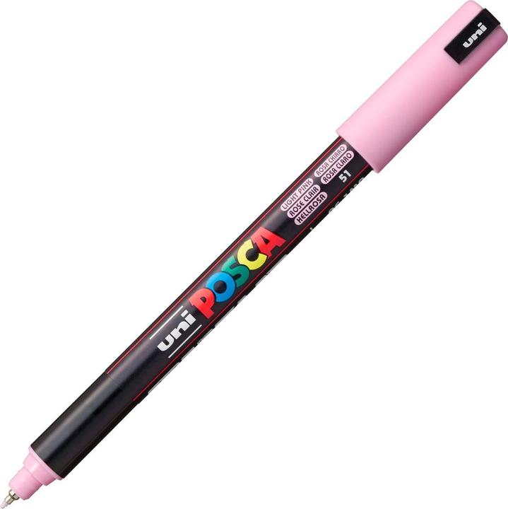 Actual product image Posca PC-1MR Fineliner brand (light pink, 0.70 mm, 1 x)