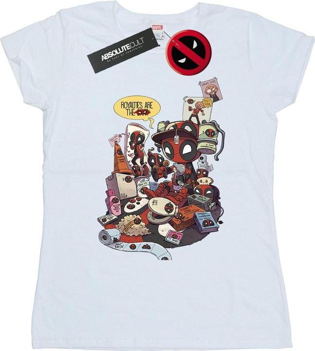 Image du produit - T-shirt DEADPOOL MERCHANDISE ROYALTIES - Femme (S)