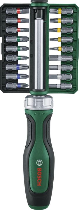 Actual product image Bosch Professional BOSCH bit ratchet screwdriver set, 1600A02Z9A, 19-piece