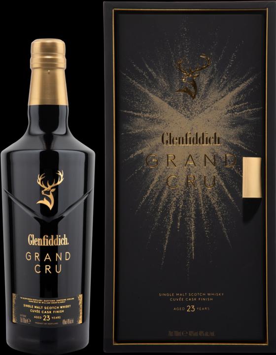 Produktbild Glenfiddich 23 Year Old Grand Cru 23 years old (Single Malt, Scotch Whisky, 1 x 70 cl)
