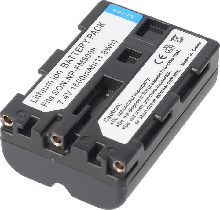 Actual product image AccuCell Battery Sony NP-FM500 H (Rechargeable battery)