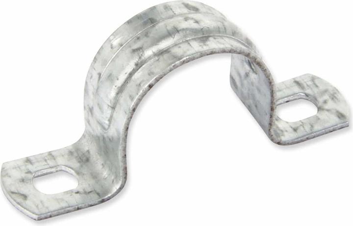 Actual product image Eneroid Fastening clamp, M20, double-lobed, steel/galvanised