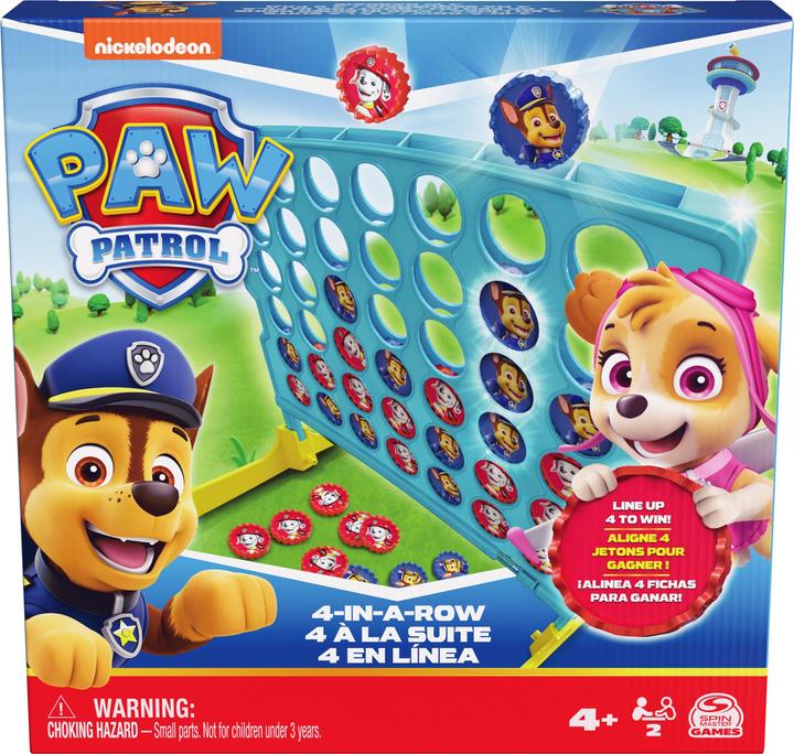 Spin Master Paw Patrol - Vier in einer Reihe (Deutsch, Französisch, Italienisch, Englisch)