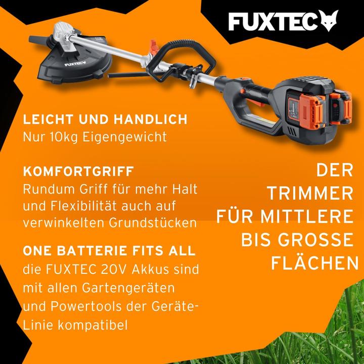 Produktbild Fuxtec FX-E2MS-SET (Kunststoffmesser, Trimmfaden)