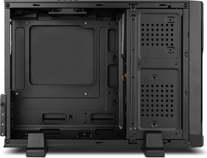 Produktbild Nox Lite070 - PC - Schwarz - ITX - micro ATX - ABS - SPCC - Stahl - 7,5 cm - 25,6 cm (mATX, ITX)