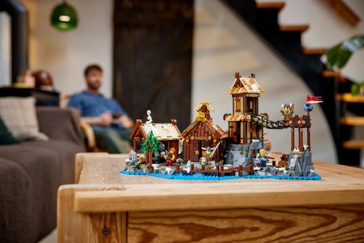 Image du produit LEGO Ideas Village viking (21343, LEGO Ideas, LEGO difficiles à trouver)