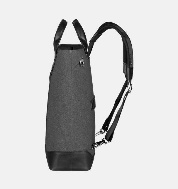 Actual product image Victorinox Architecture Urban2, 2-Way Carry Tote, Melange Grey/Black (20 l)