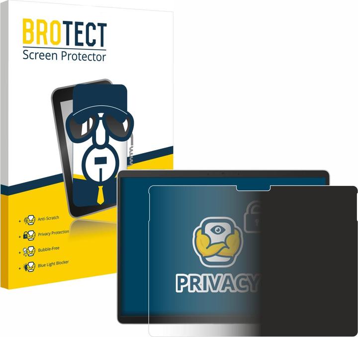 Immagine prodotto BROTECT Pellicola privacy antispia Pellicola di protezione dalla luce blu (1 Pezzo/i, Microsoft Surface Pro 9)