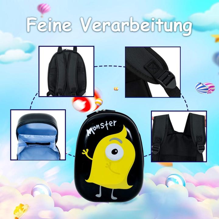Actual product image Dreamade Children's suitcase with rucksack set
