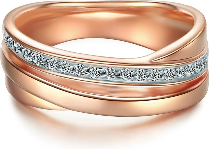 Immagine prodotto Trilani Donna Argento Cubico Zirconia Oro Rosa - 4196 (53, 925 Argento)