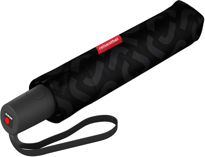 Produktbild reisenthel Schirm Pocket Duomatic Signature Black Hot Print