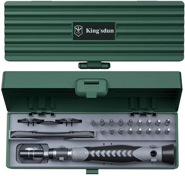 Image du produit UF-Tools by King'sdun UF-Tools 25 in 1 Kit de mécanique de précision