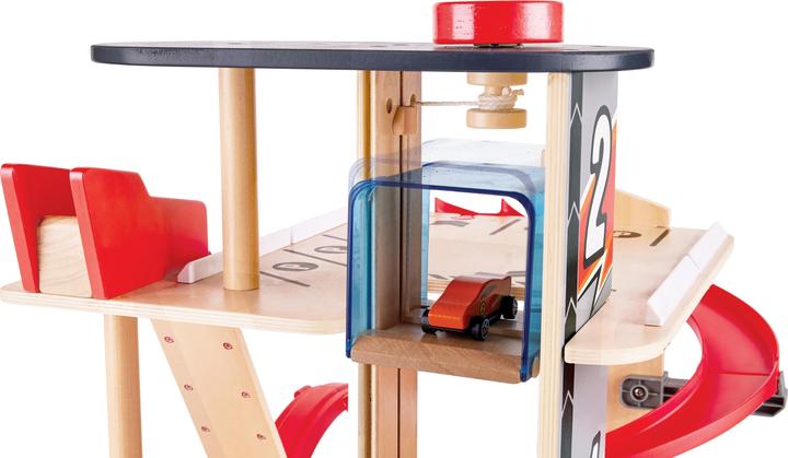 Actual product image Hape Stunt track with charging station