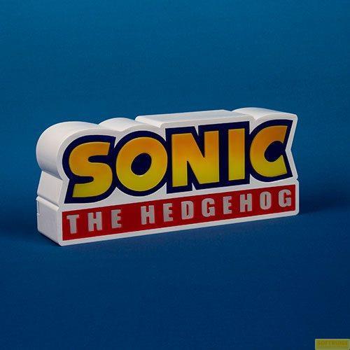 Actual product image Fizz Sonic the Hedgehog LED-Light Logo