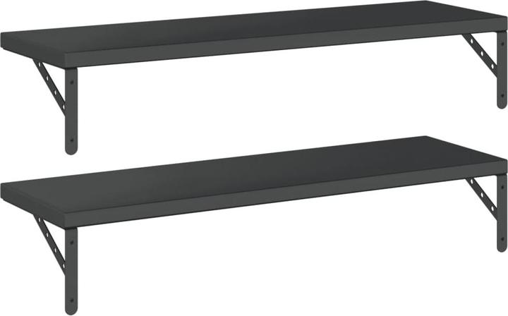 Produktbild VidaXL Wandregale 2 Stk. 100 x 30 cm Edel