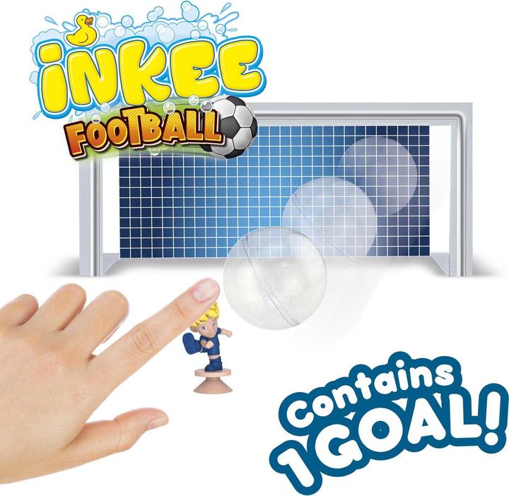 Produktbild Craze Inkee Fussall Badebombe mit Sammelfigur (Badekugeln)