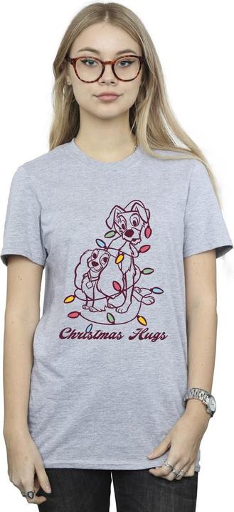 Produktbild Disney Lady And The Trump Christmas Hugs TShirt (3XL)