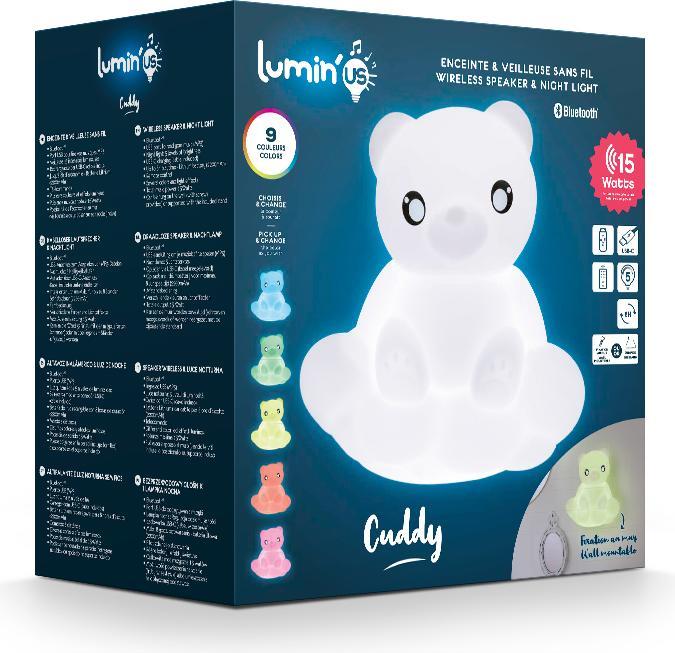 Image du produit Bigben Lumin'Us Bear (8 h, Alimentation via port USB)