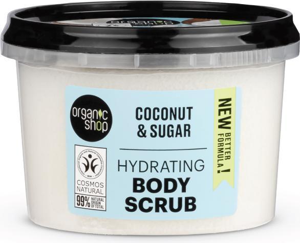 Organic Shop Hydratisierendes Kokosnuss-Körperpeeling 250ml (250 ml)