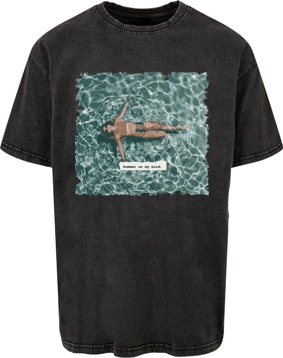 Produktbild Merchcode Summer - On My Mind Acid Washed Oversize Tee - 112607 (M)