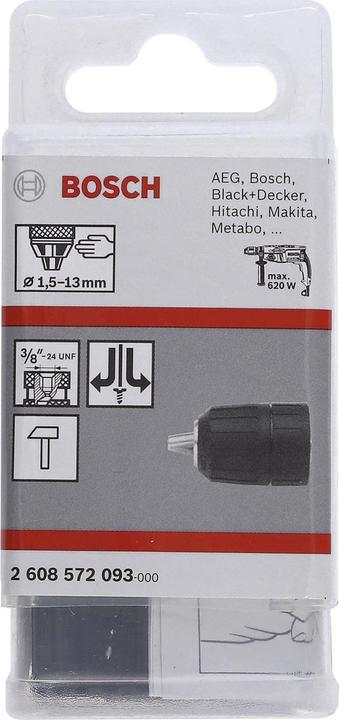 Actual product image Bosch Professional Zubehör Keyless drill chuck up to 13 mm, 3/8 inch