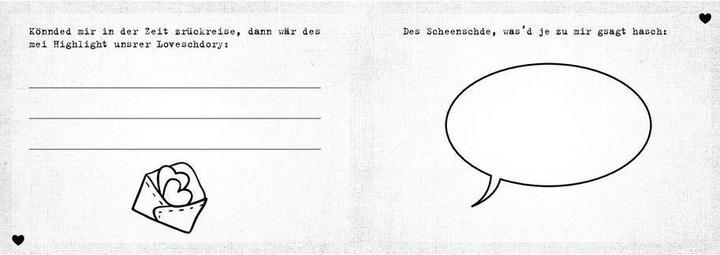 Actual product image Was ich an dir liebe – Warum du mei Herzle bisch (German, Alexandra Reinwarth, 2020)