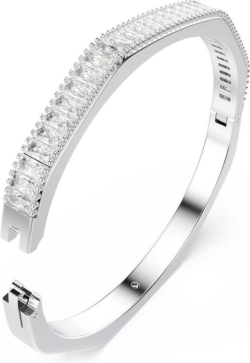 Image du produit Swarovski Matrix Armreif Baguette Schliff Weiss (17 cm, Métal Swarovski)