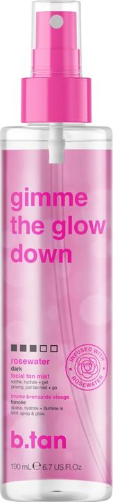 B.Tan - Gimme The Glow Down Facial Tan Mist 190ml (Selbstbräunungsspray)