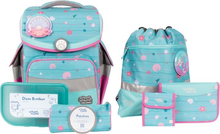 School-Mood Timeless Air+ Schulranzen-Set 7tlg. (27 l)