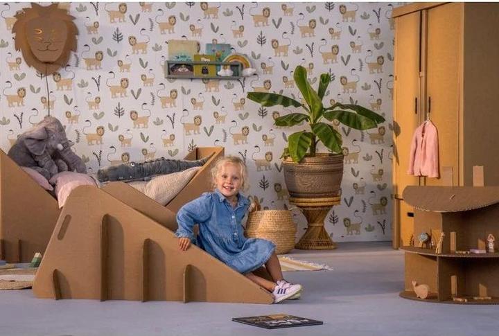Produktbild Bins and Boxes Kleinkinderrutsche aus Pappe