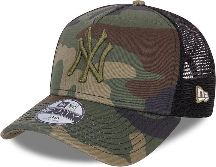Produktbild New Era 9Forty Kinder Trucker Cap - NY Yankees wood Child (53, 52 C, 54 C)