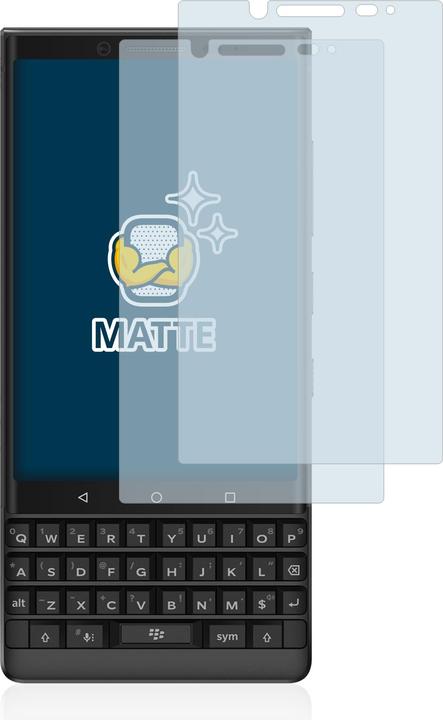 Actual product image BROTECT Anti-glare screen protector matt (2 Piece, KEY2)
