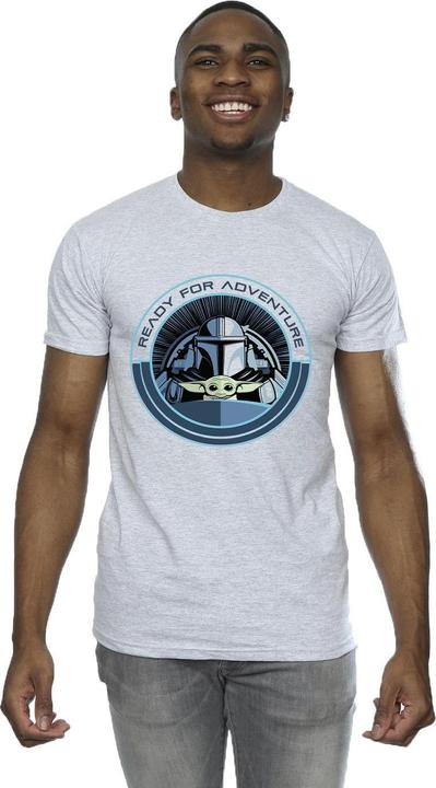 Produktbild Star Wars The Mandalorian Grogu Ready For Adventure TShirt (XXL)