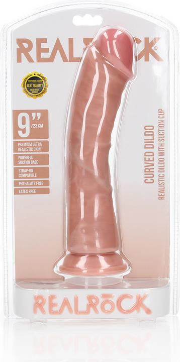 Immagine prodotto RealRock Dildo without Balls with Suction Cup - 9"/ 23 cm