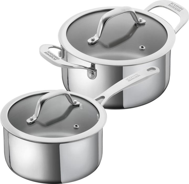 Produktbild Kuhn Rikon Allround (18 cm, Pfannenset + Topfset, Edelstahl)