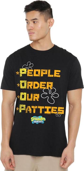Produktbild Spongebob Squarepants People Order Our Patties TShirt (S)