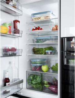 Actual product image Curver Smart Fresh Eco rectangular storage box (8 x 25 x 34 cm)