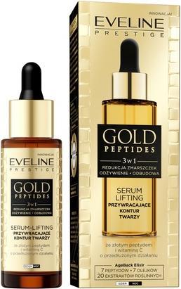 Eveline Gold Peptide 3in1 Gesichtsserum Straffung Faltenreduktion Vitamin C 30ml (30 ml)