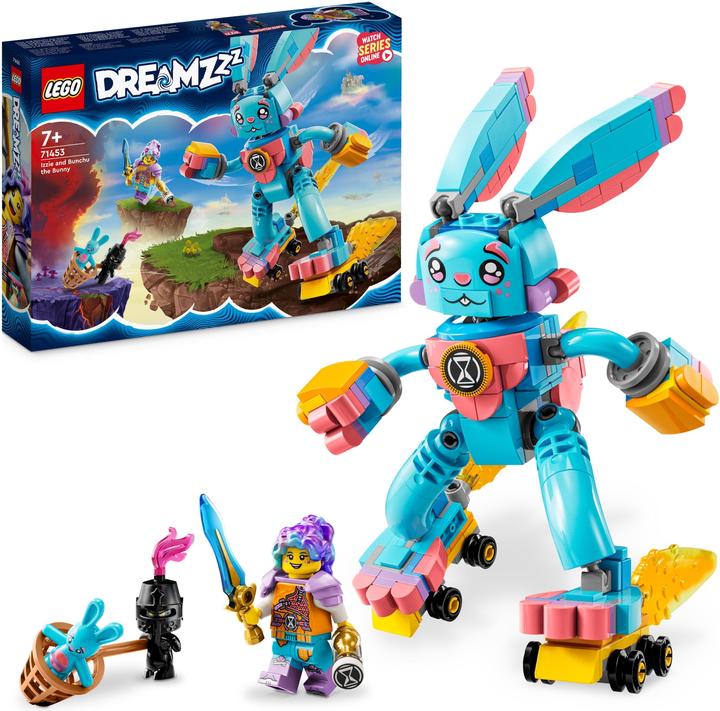 Actual product image LEGO 71453 Izzie and her Bunny Bunchu (71453, LEGO Dreamzzz)