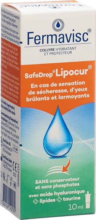 Immagine prodotto OmniVision FERMAVISC SafeDrop Lipocur Gtt Opht Fl 10 ml (10 ml, Fermavisc SafeDrop Lipocur Gtt Opht Fl 10 ml)