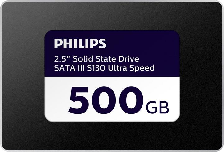 Immagine prodotto Philips Internal SSD 500GB 2.5 SATA III S130 Ultra Speed (500 GB, 2.5")