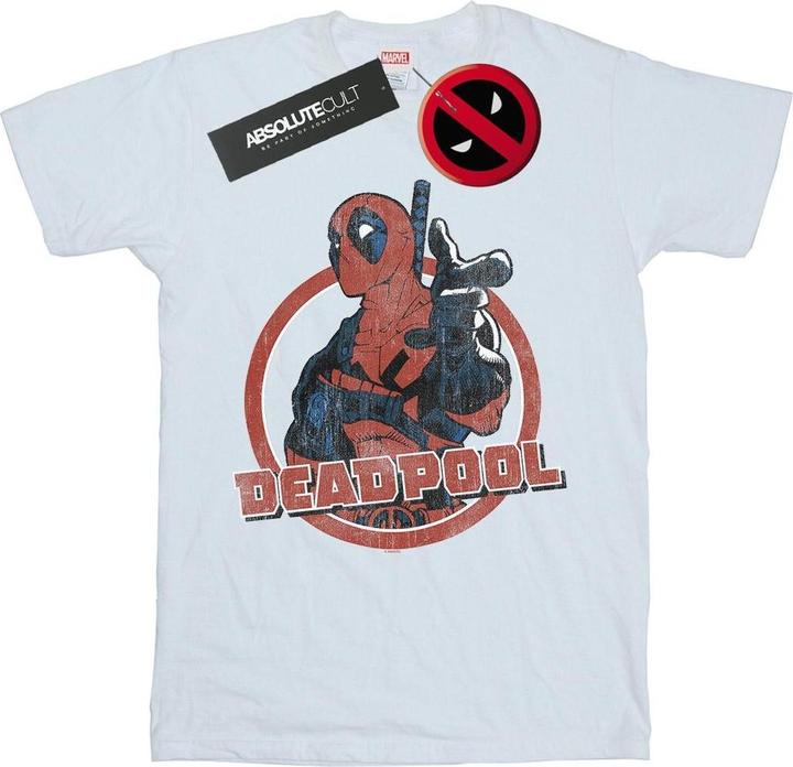 Image du produit - T-shirt DEADPOOL GUN FINGER - Femme (S)