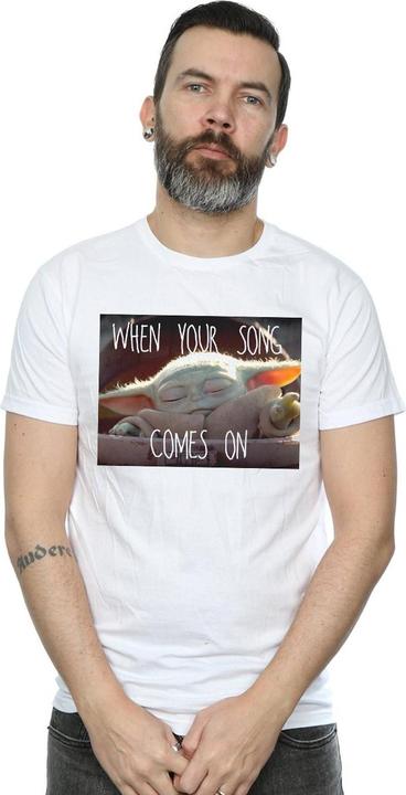 Image du produit Star Wars - T-shirt THE MANDALORIAN THE CHILD SONG MEME - Homme (3XL)