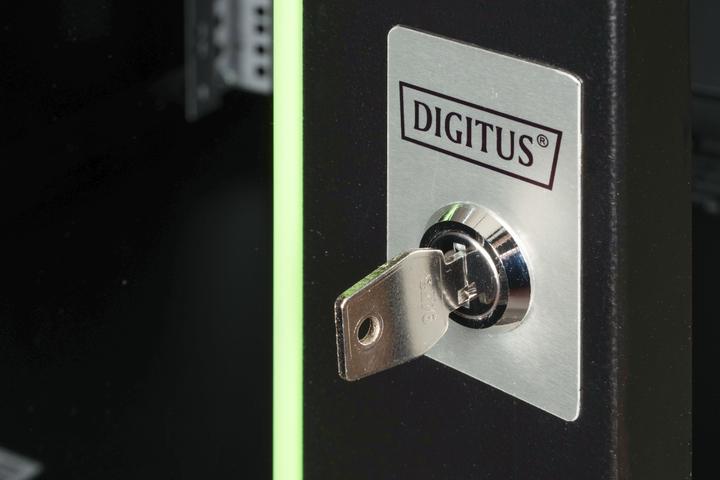 Actual product image Digitus Wall-mounted enclosure Unique series (12 RU, 19 inch rack)