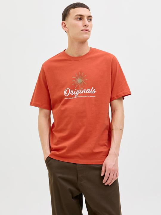 Actual product image Jack & Jones Gedruckt Rundhalsausschnitt T-shirt T-shirt (M)