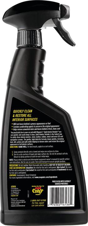 Actual product image Meguiar's interior detailer (473 ml)