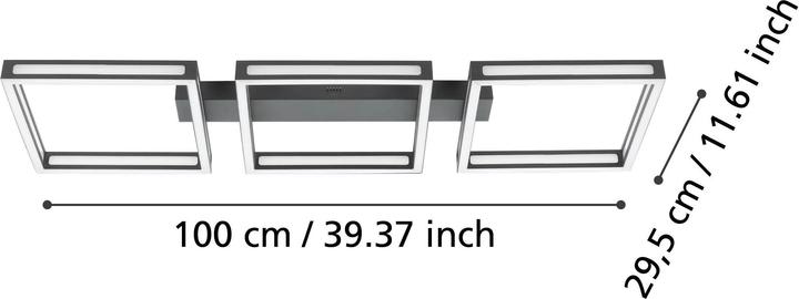 Actual product image EGLO LED ceiling light (4560 lm)